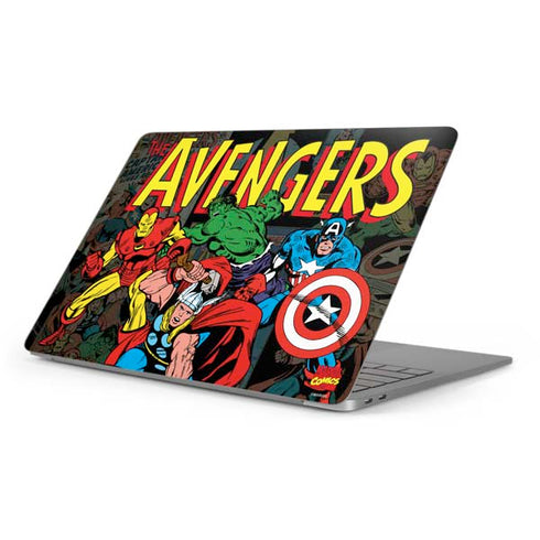 Marvel Classic Comics Avengers Assemble Apple MacBook Pro 16-inch Skin